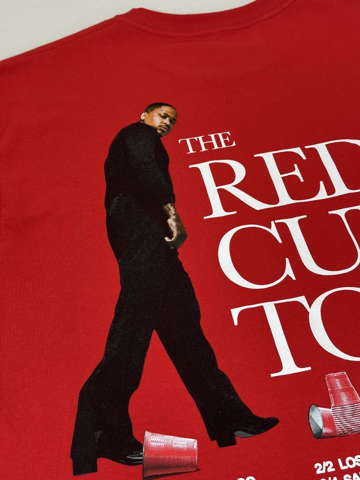 4HUNNID 4 Hunnid YG The Red Cup Tour 2023 Promo Tshirt Size Large Size US L / EU 52-54 / 3 - 10 Thumbnail