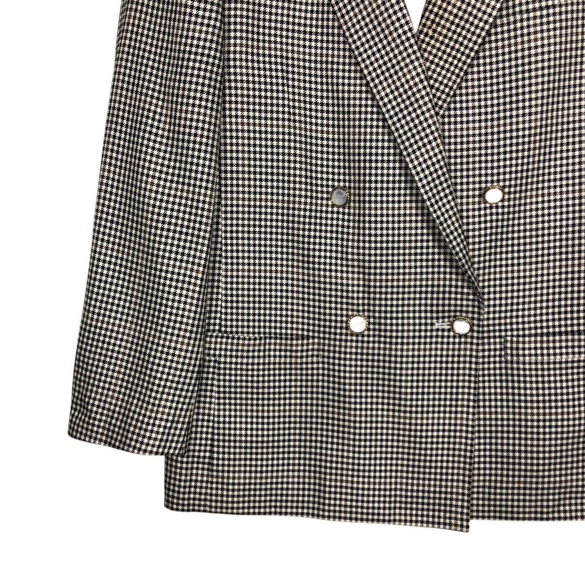 Burberry 🔥VINTAGE COATS JACKET BURBERRYS TARTAN DESIGN DOUBLE BREAST Size US M / EU 48-50 / 2 - 6 Thumbnail