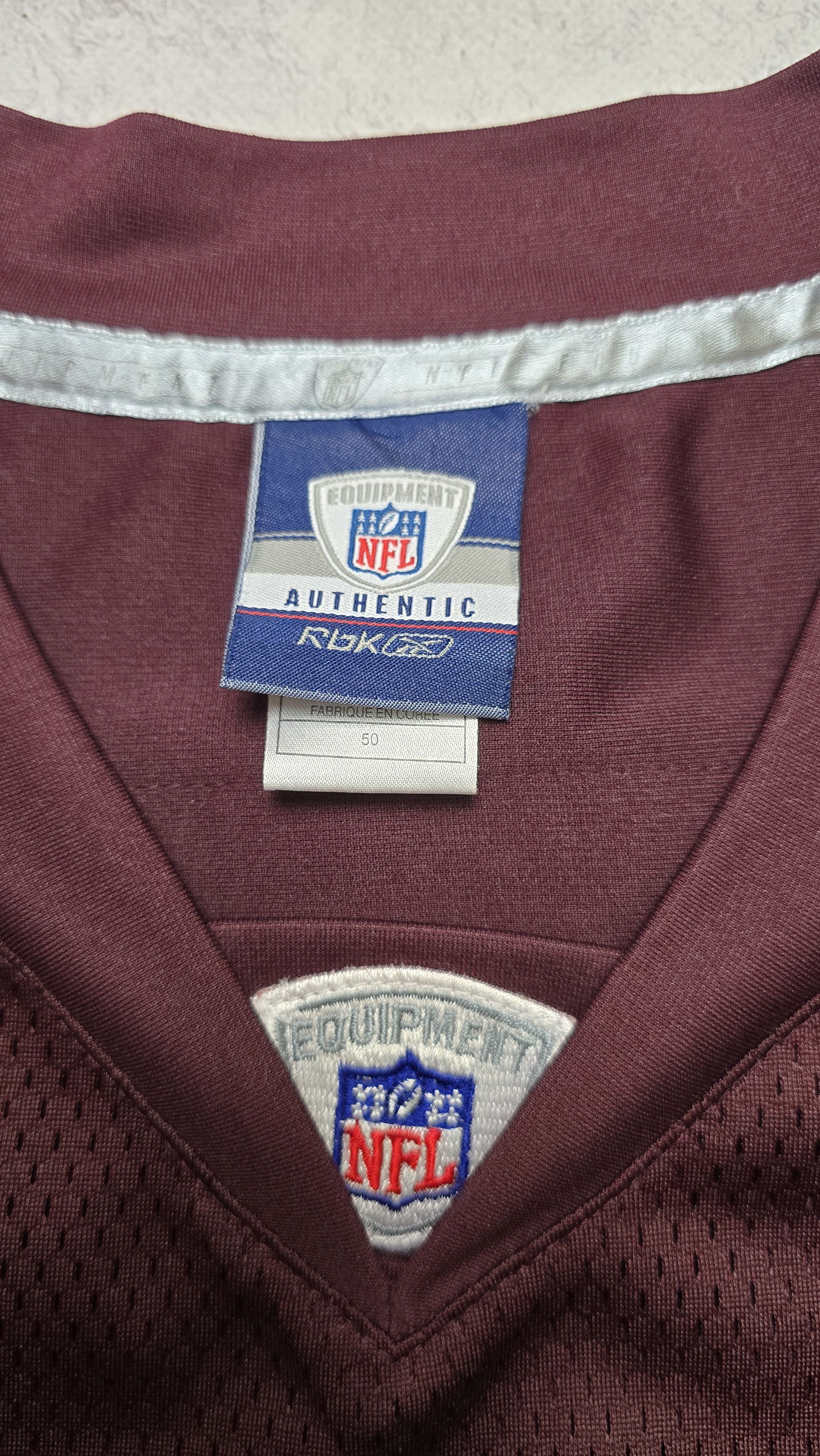 Reebok Washington Redskins #26 Clinton Portis NFL Jersey Sewn Size US L / EU 52-54 / 3 - 22 Thumbnail