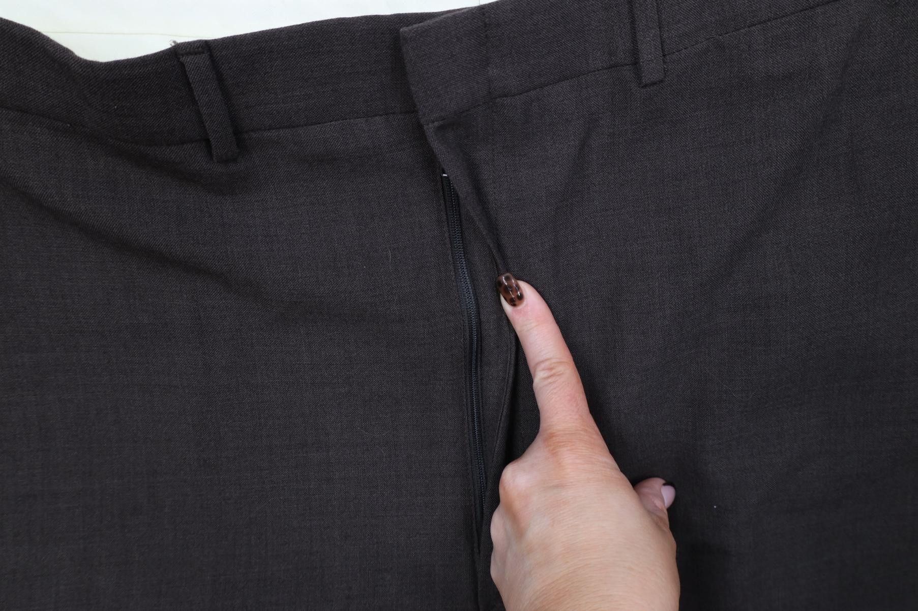 Vintage Vintage 70s Streetwear Knit Wide Leg Chino Pants Brown Size US 44 / EU 60 - 6 Thumbnail
