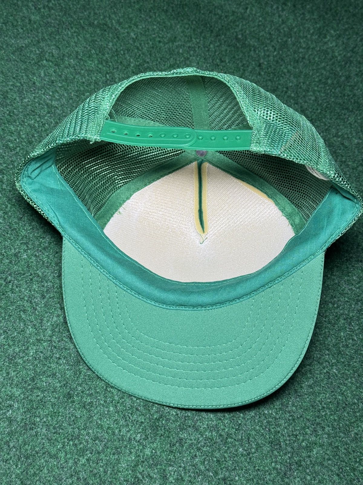 Vintage Vintage 90s Gander Mountain Green Trucker Snapback Hat Size ONE SIZE - 5 Thumbnail