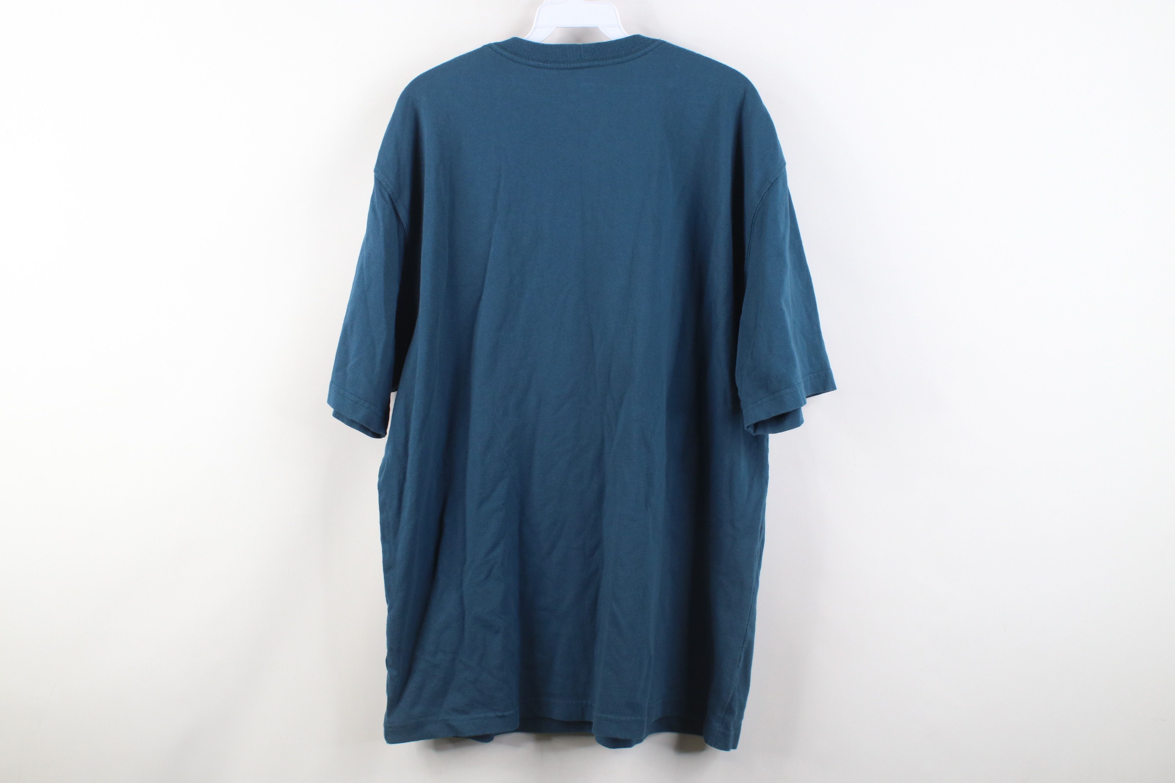 Carhartt Vintage Y2K Carhartt Original Fit Pocket T-Shirt Blue Cotton Size US L / EU 52-54 / 3 - 13 Thumbnail