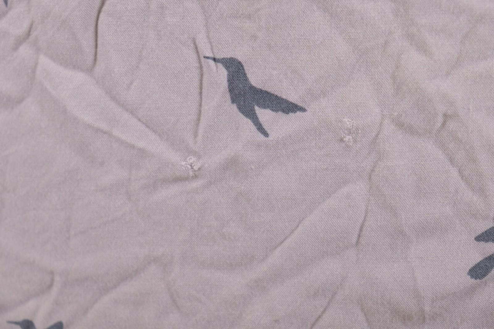 Naketano Naketano Gray Bird Printed Summer Top Shirt Size S Size S / US 4 / IT 40 - 6 Thumbnail