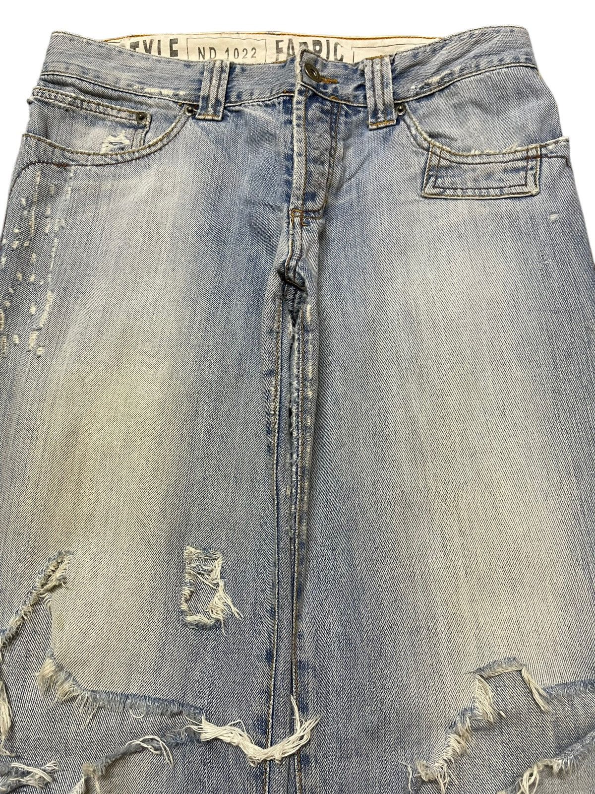 Dolce & Gabbana Vintage Dolce Gabbana Mud Faded Wash Distressed Loose Jeans Size US 31 - 3 Thumbnail