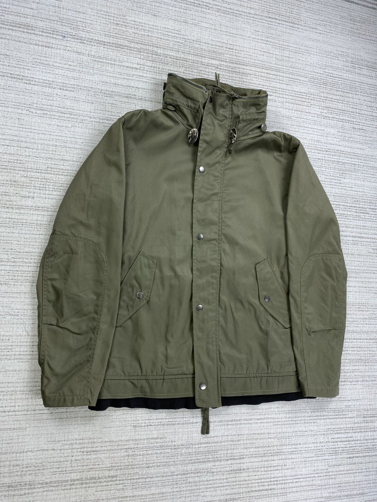 If Six Was Nine × Vintage B.M Standard Technical Blouson Military Hidden Hoodie Jacket Size US M / EU 48-50 / 2 - 3 Thumbnail