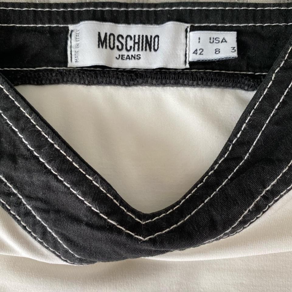 Moschino Iconic Moschino Jeans tank top with buckles. Made in Italy Size S / US 4 / IT 40 - 4 Thumbnail