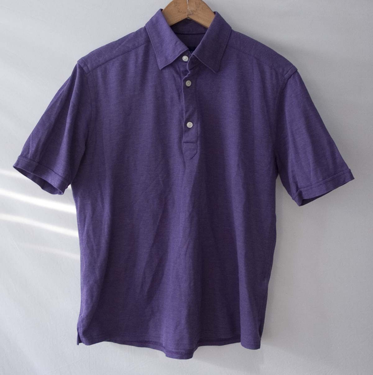 Eton Eton Polo Pique Cotton Size M Purple Size US M / EU 48-50 / 2 - 2 Thumbnail