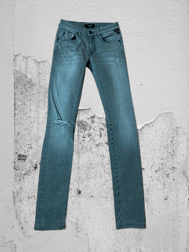 Replay × Vintage Vintage Japanese Style Replay Jeans Grunge Avantgarde Y2K Size 25" / US 0 / IT 36 - 1 Thumbnail