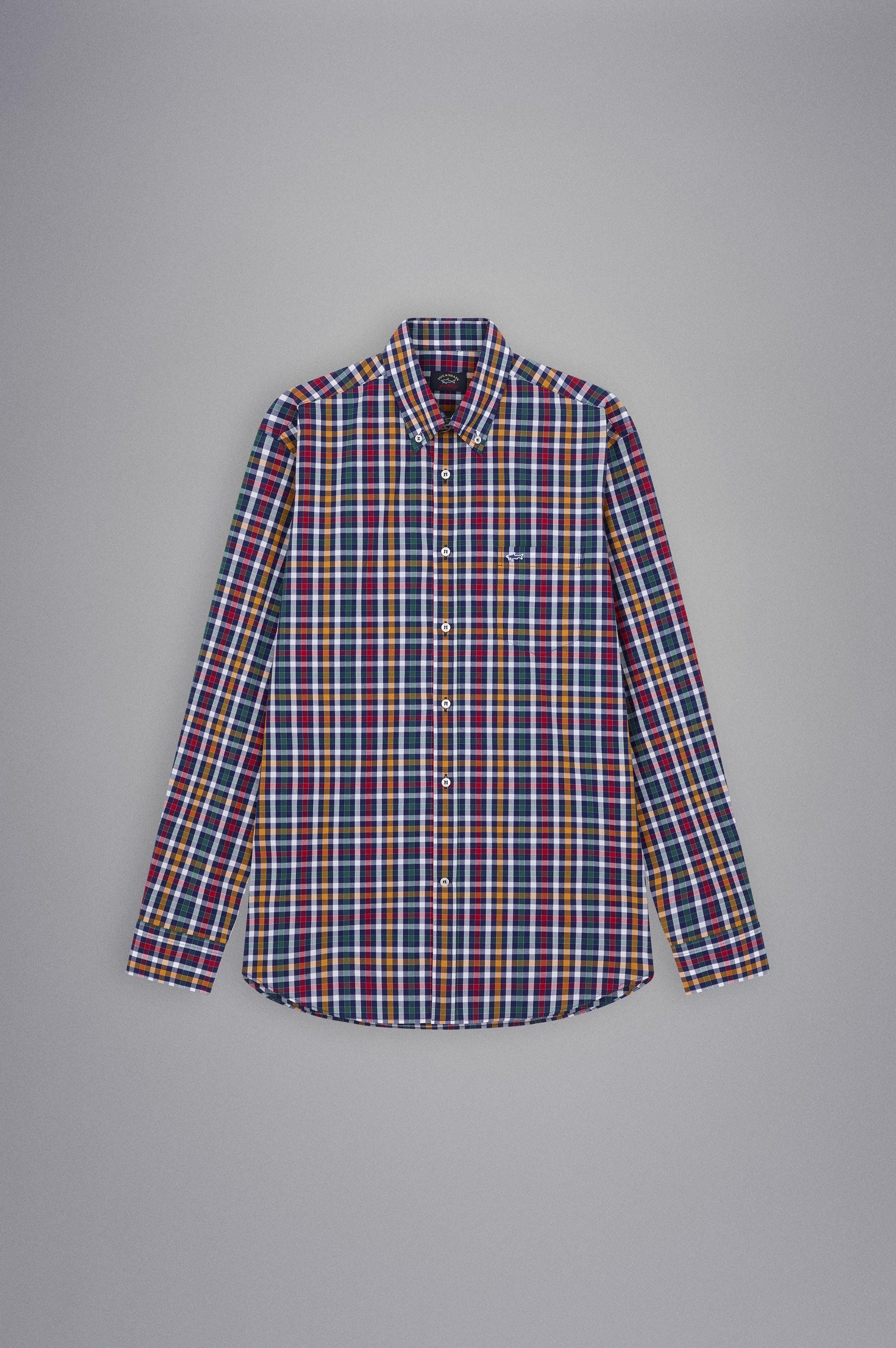 Other Paul Shark Button-down Plaid Multicolour check cotton shirt Size US XL / EU 56 / 4 - 2 Thumbnail