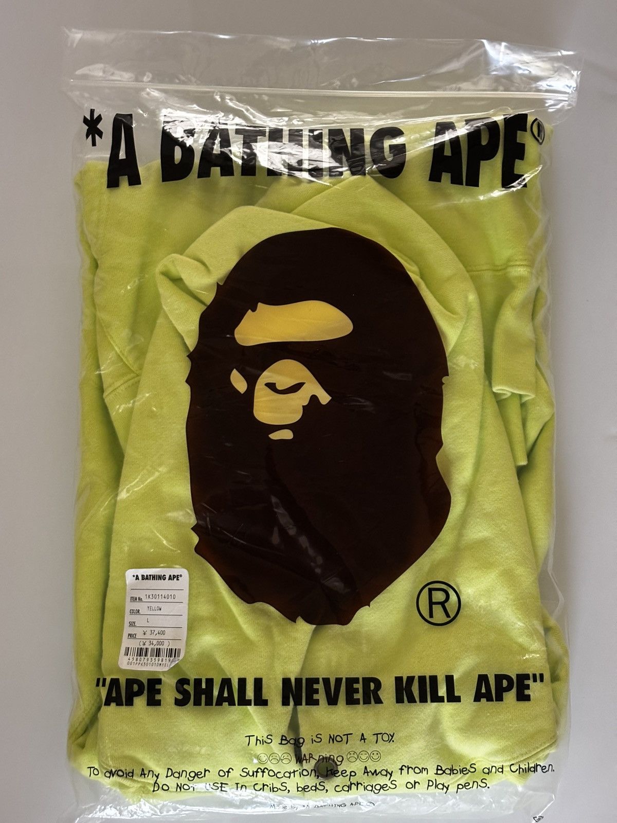Bape Authentic ape bape overdye pullover relaxed fit hoodie L new Size US L / EU 52-54 / 3 - 12 Thumbnail