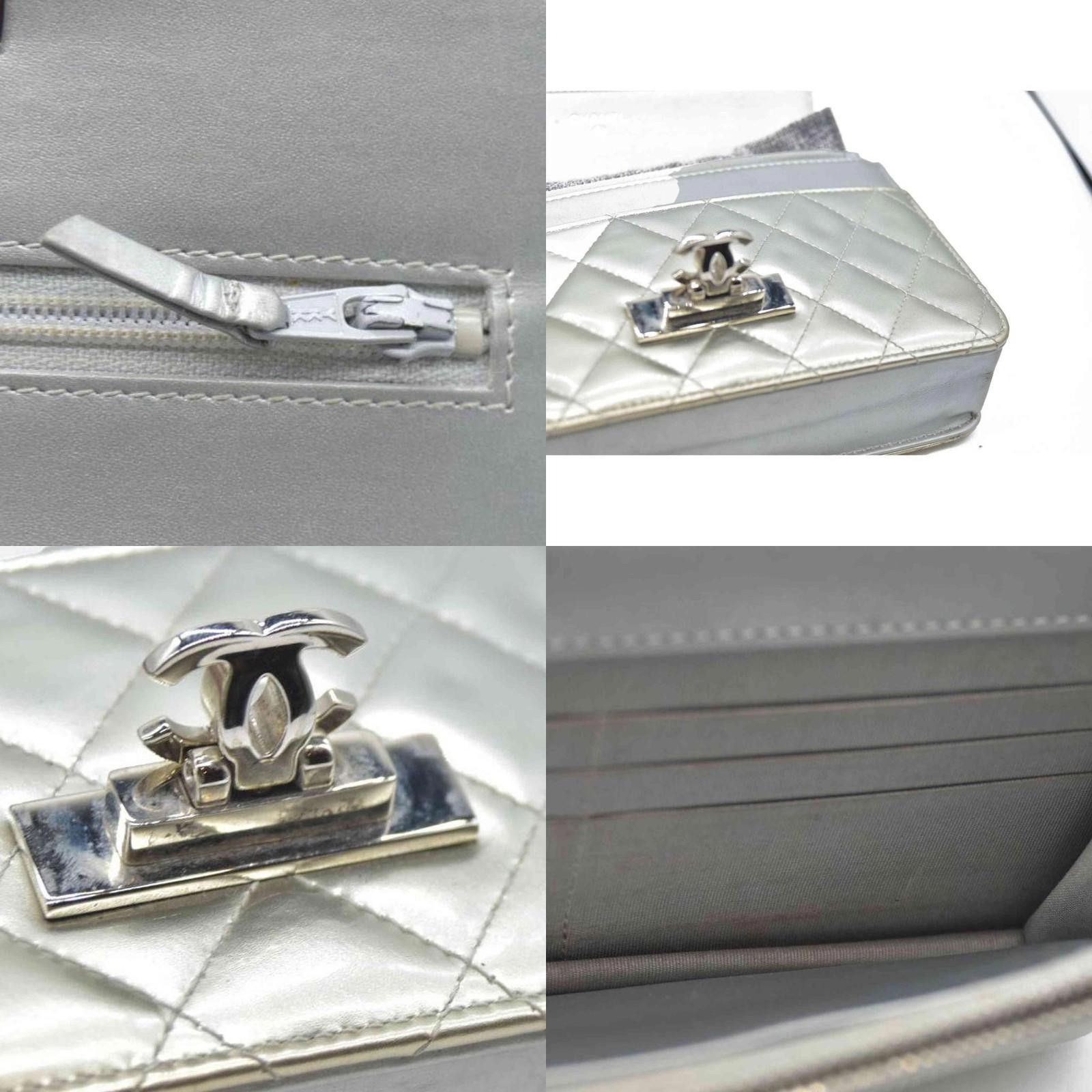 Chanel Chanel Patent Quilted Golden Class Wallet on Chain WOC Size ONE SIZE - 6 Thumbnail