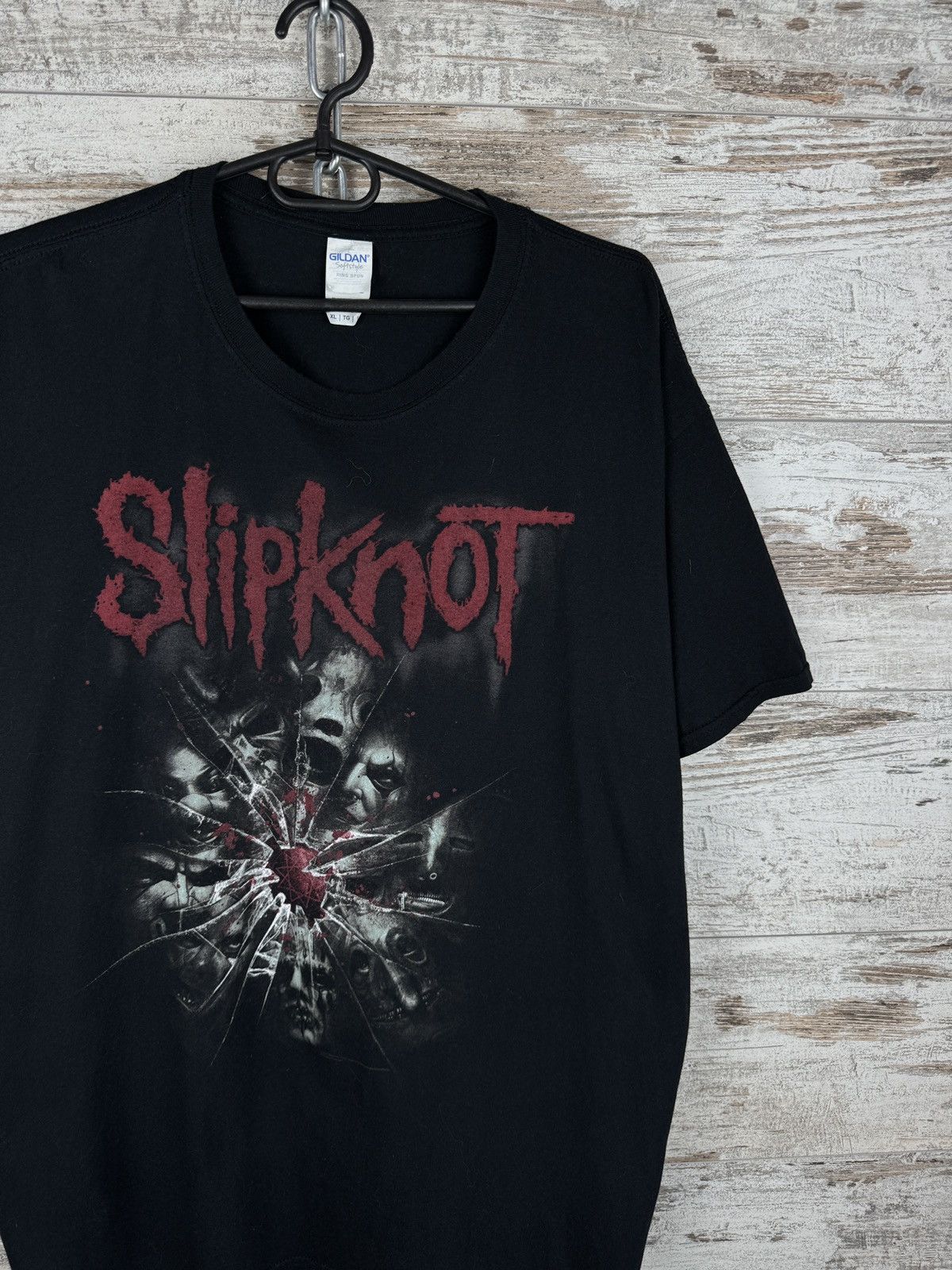 Band Tees × Slipknot Mens Vintage Slipknot T-shirt rock band tee size XL Size US XL / EU 56 / 4 - 2 Thumbnail