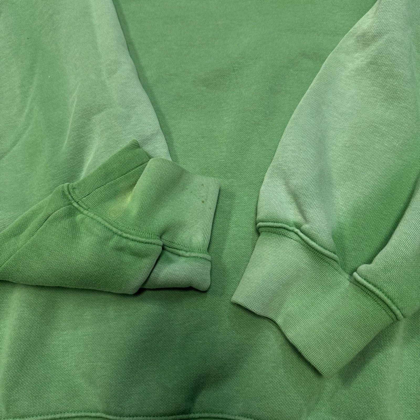 Nike Vintage Faded Green Nike Soccer Hoodie Size US L / EU 52-54 / 3 - 11 Thumbnail