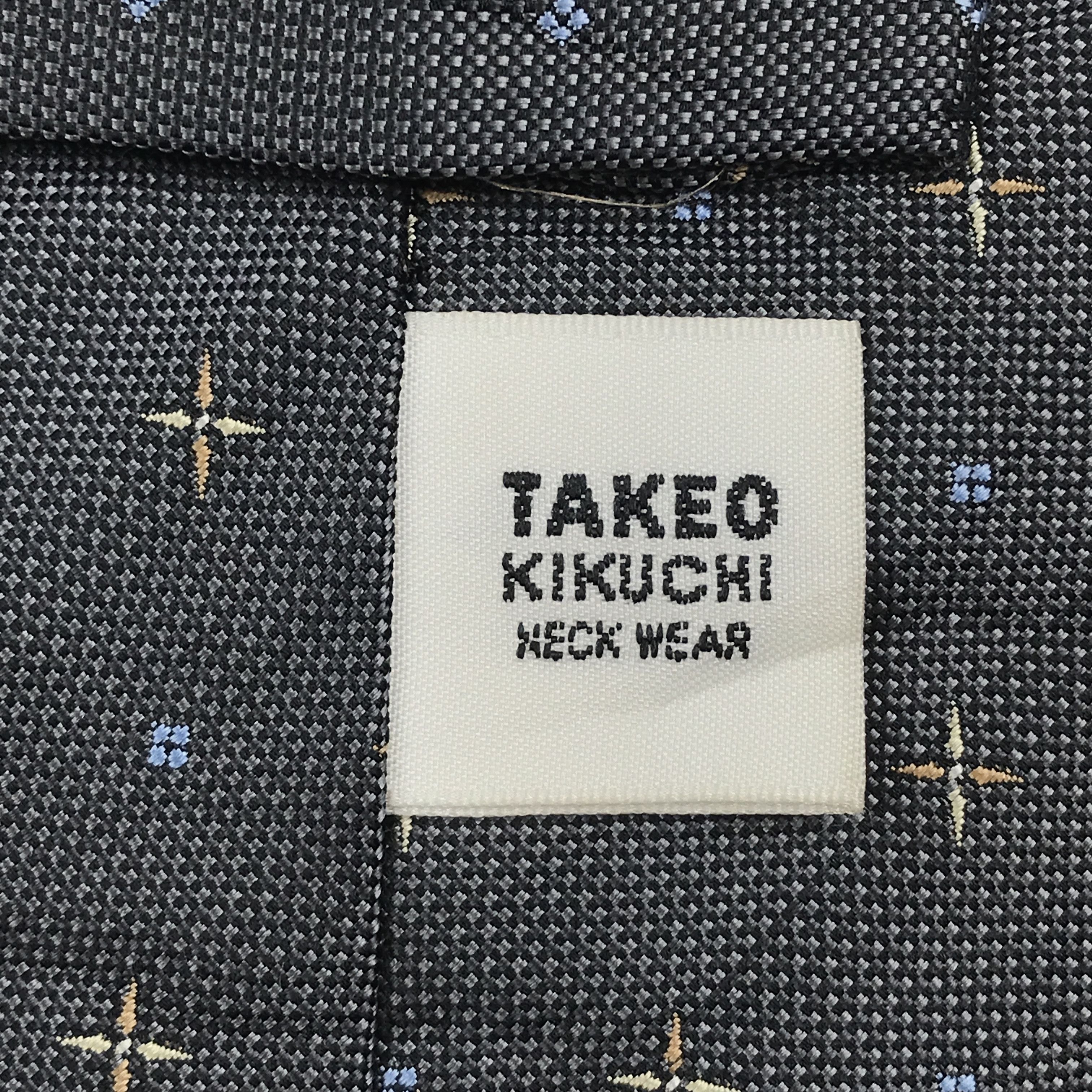 Japanese Brand × Takeo Kikuchi × Vintage Vintage Takeo Kikuchi Silk Necktie Size ONE SIZE - 6 Thumbnail