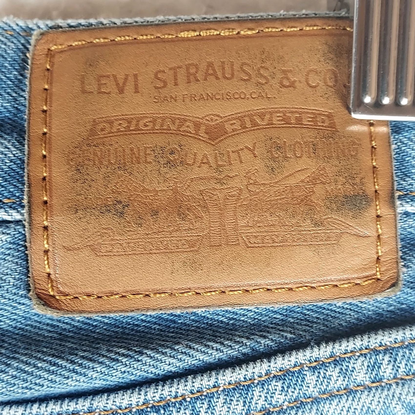 Levi's VINTAGE Levi’s Premium Wedgie Straight High Rise Women’s Jeans W23 L28 Light Wash Blue 90s Womens Jeans Size 40" / US 18 - 5 Thumbnail