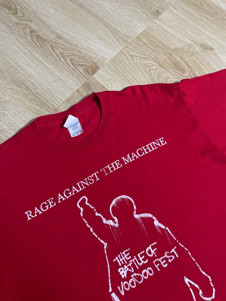 Vintage Vintage Rage Against The Machine Size US XL / EU 56 / 4 - 5 Thumbnail