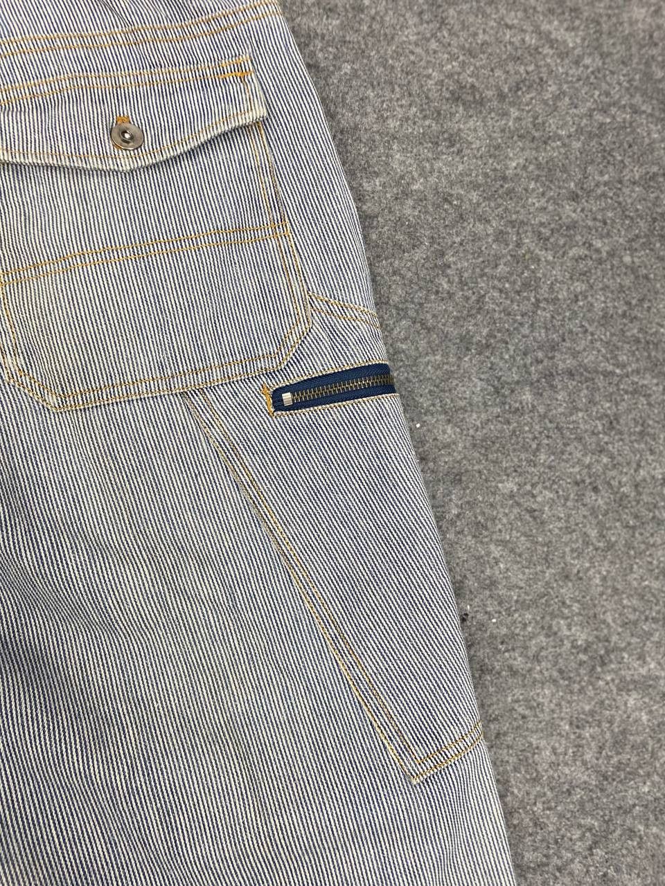 Japanese Brand japanese brand hickory stripe carpenter denim Size US 34 / EU 50 - 4 Thumbnail