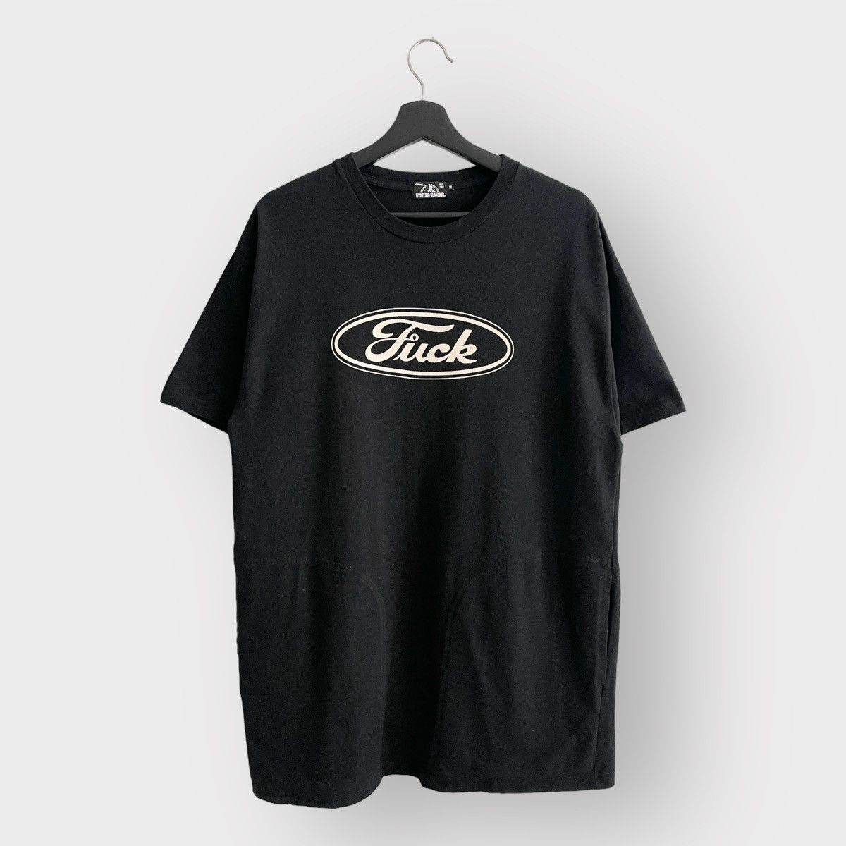 Hysteric Glamour STEAL! 2000s Hysteric Glamour Fuck Logo Ford Font Tee (M)  | Grailed