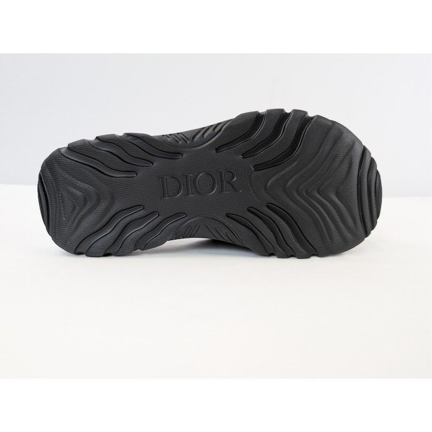 Dior o1rshd1 H-Town Single Band Slipper Sandal in Black / Beige Size US 8 / EU 41 - 13 Thumbnail