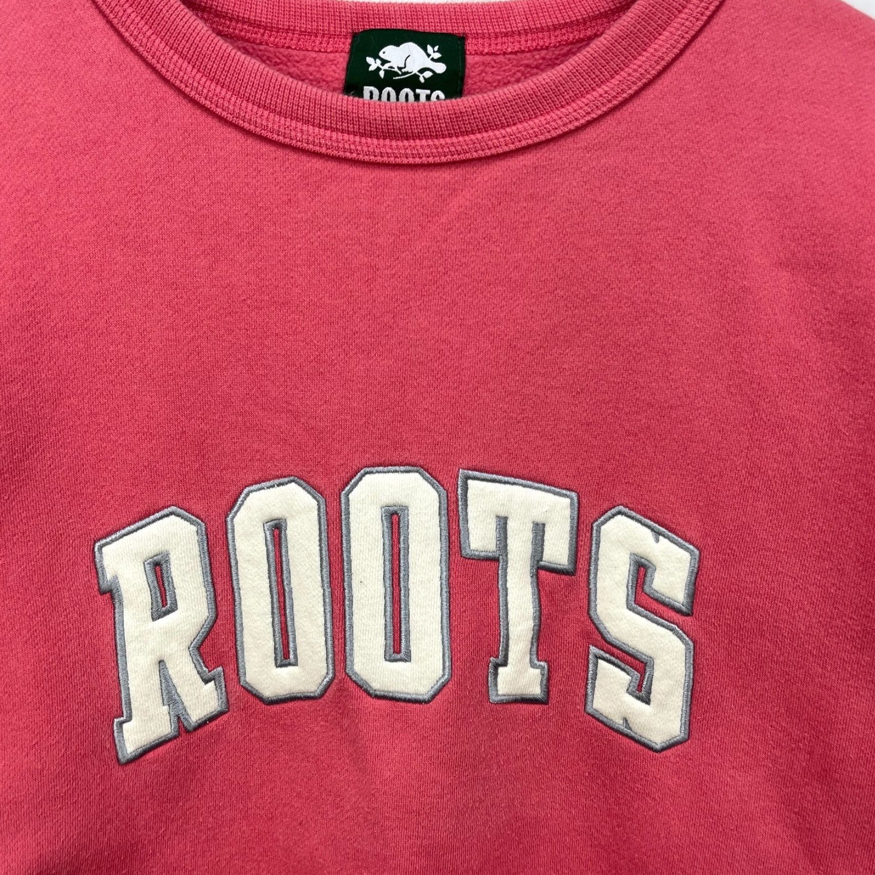 Roots VINTAGE Roots Sweatshirt Unisex XS Pink 90s Made in Canada Pullover Zip Size US XS / EU 42 / 0 - 2 Thumbnail