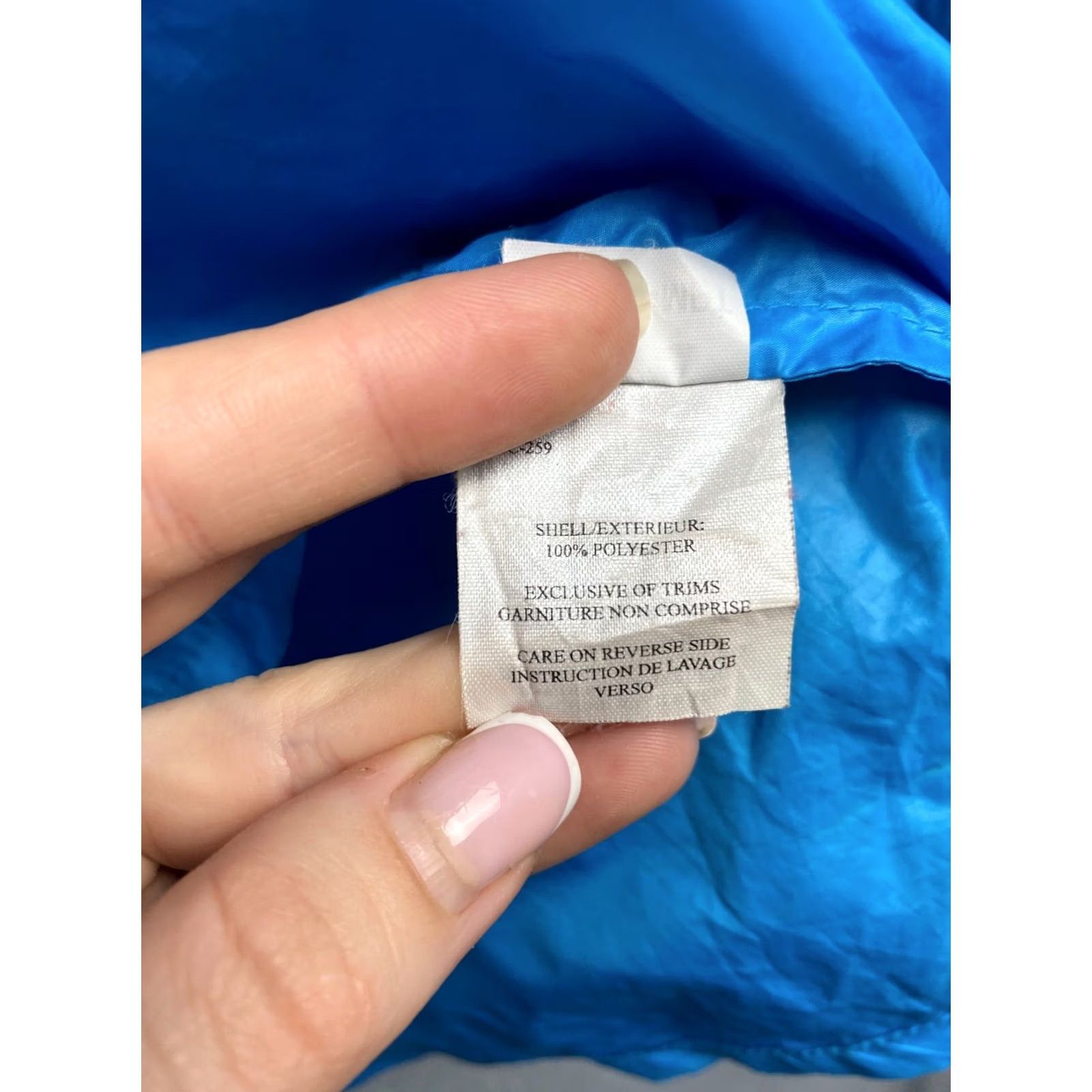 Marmot Marmot Windbreaker Jacket Womens L Blue Vintage Size L / US 10 / IT 46 - 7 Thumbnail