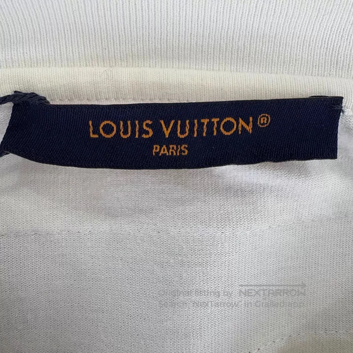 Louis Vuitton White Short-Sleeve Crewneck Shirt. Size US XL / EU 56 / 4 - 3 Thumbnail