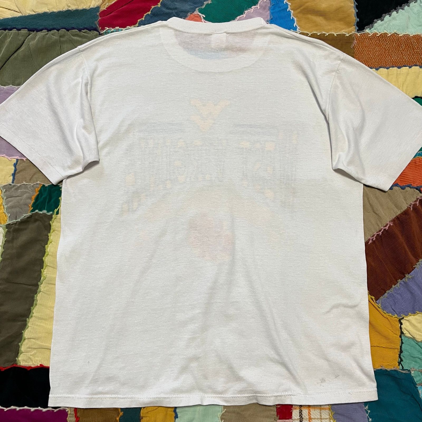 Other Vintage 1989 West Virginia Fiesta Bowl Graphic White Shirt Size US XL / EU 56 / 4 - 2 Thumbnail