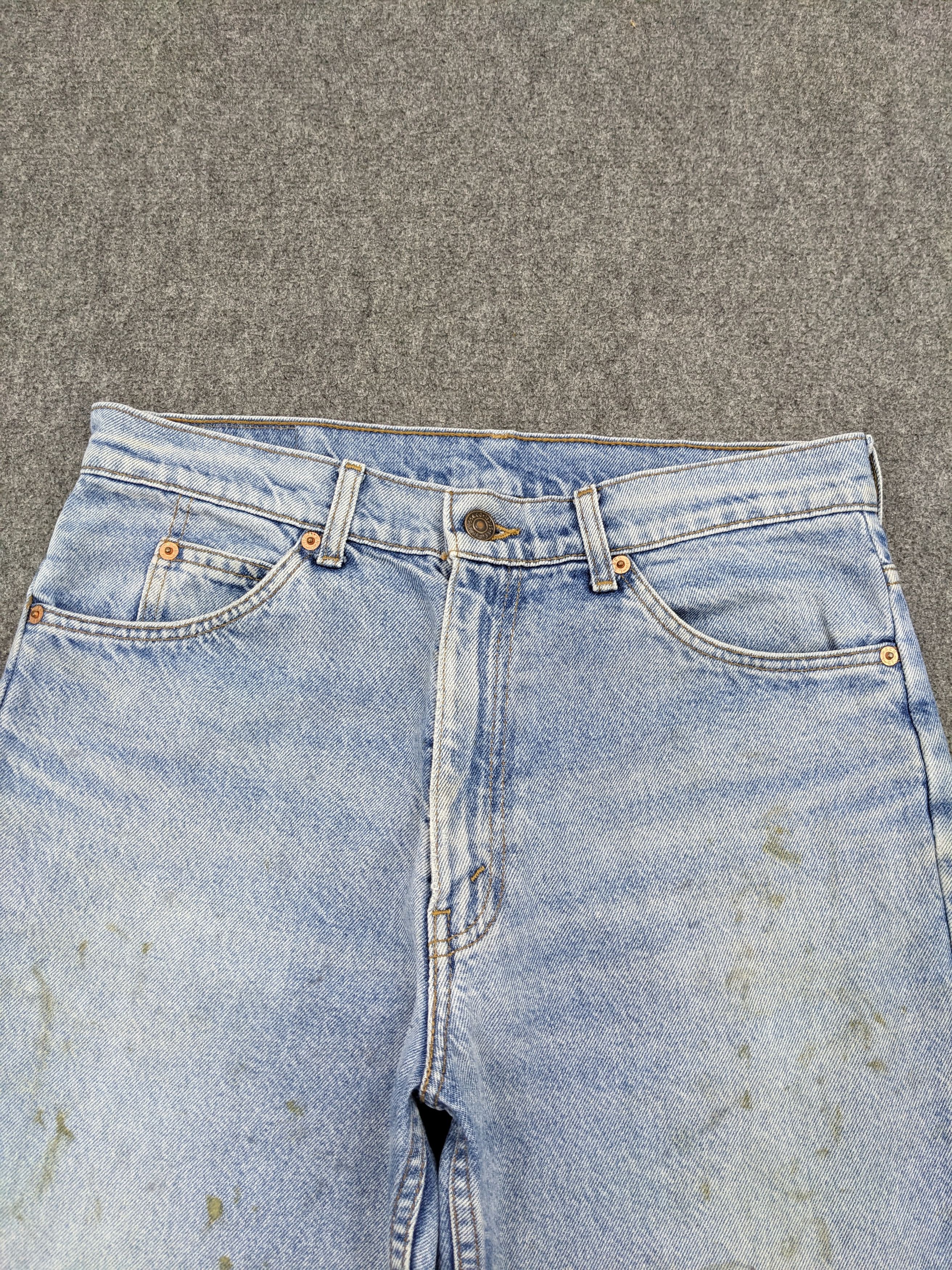 Levi's × Vintage Vintage 80s Levis 310 Orange Tabs Jeans DJ0025Z Size US 35 - 2 Thumbnail
