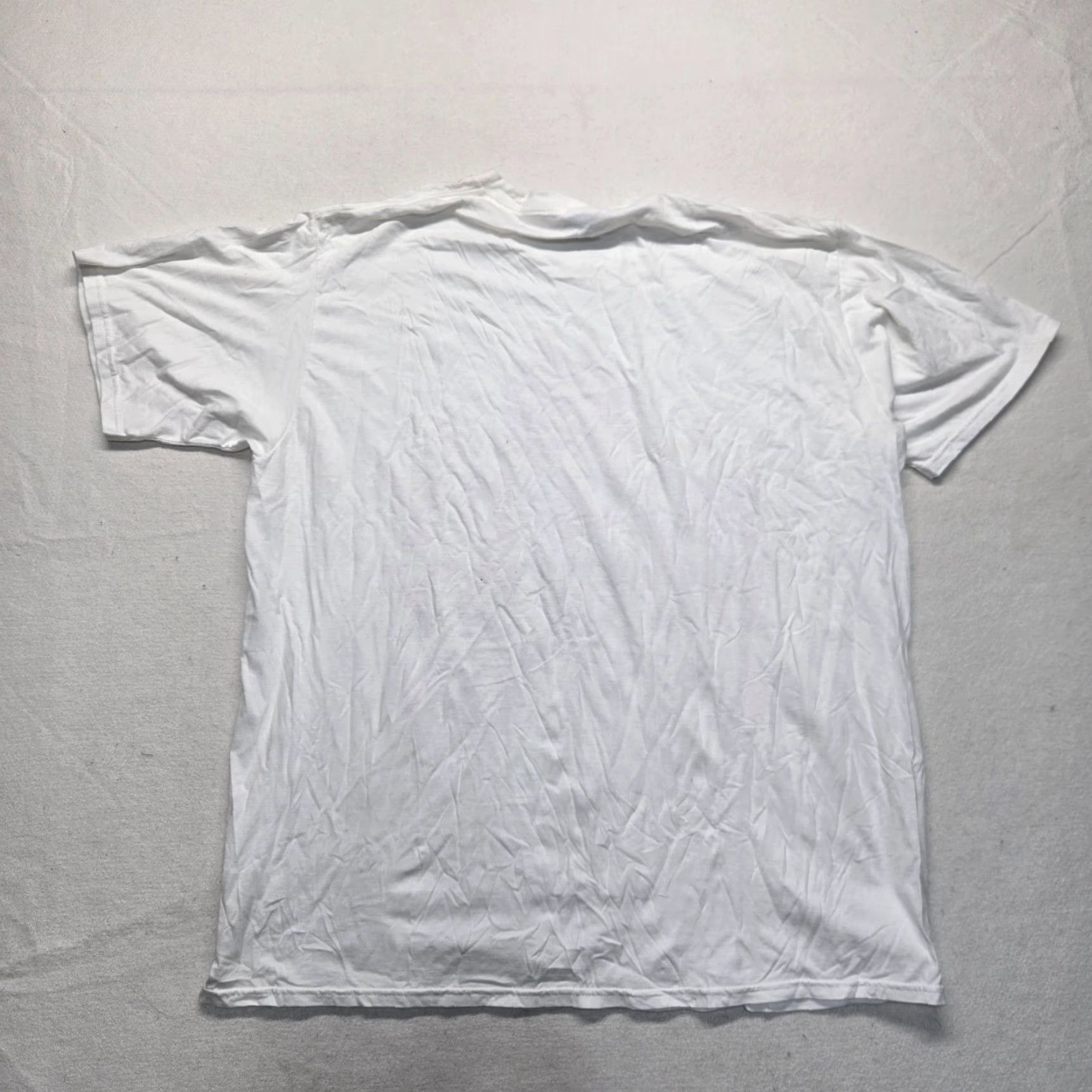 Vintage Howday Cowgirl Cowboy Hat Shirt Women 2XL White Funny Theme Casual Short Sleeve Crew Neck Cotton Polyester Port and Company Regular Mens? Size XXL / US 16-18 / IT 52-54 - 7 Thumbnail