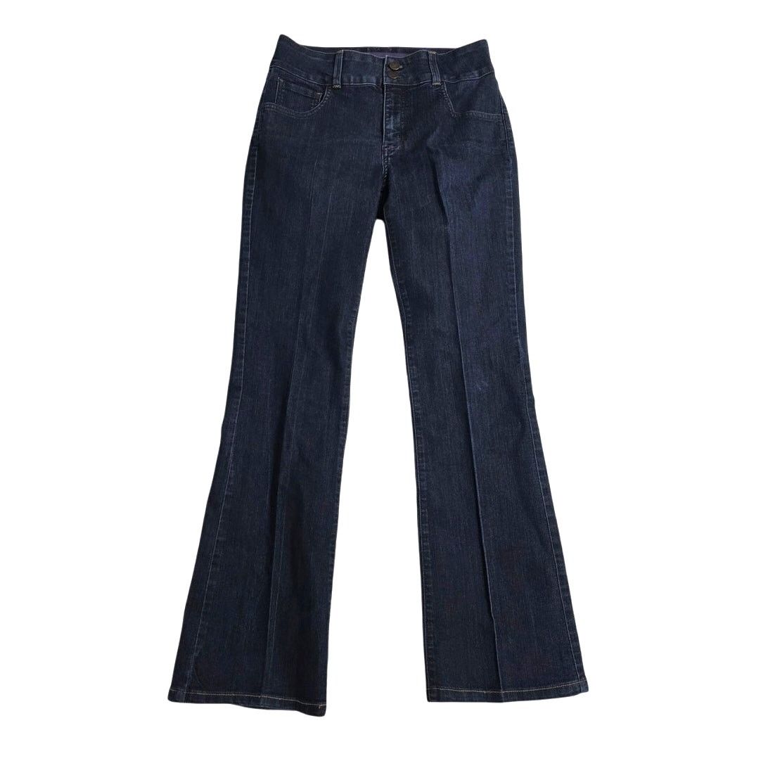 NYDJ NYDJ Dark Wash High Rise Boot Cut Jeans - Size 2 Size 26" / US 2 / IT 38 - 1 Thumbnail