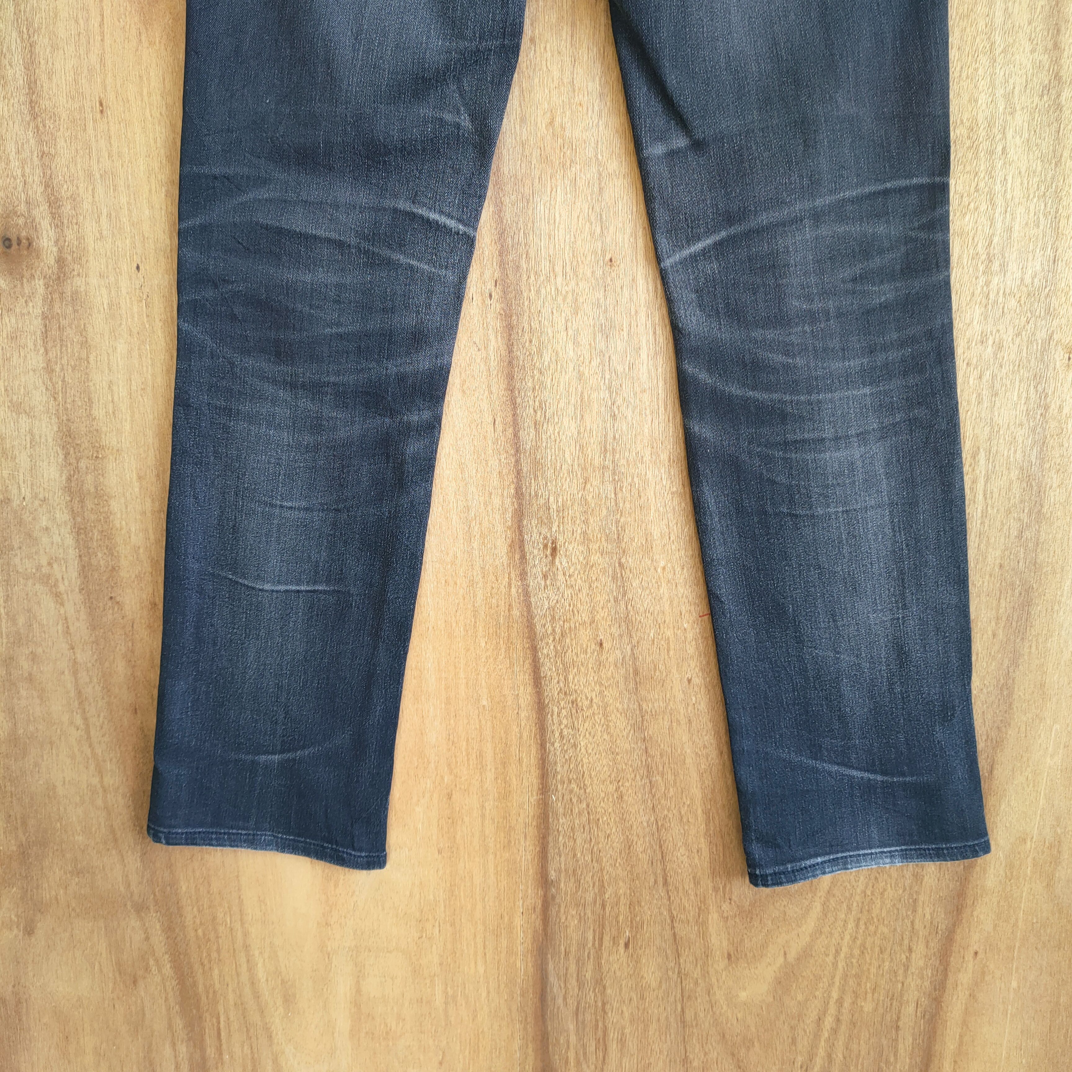 Japanese Brand VINTAGE JAPANESE BRAND BLACK JEAN DENIM PANTS Size US 28 / EU 44 - 9 Thumbnail