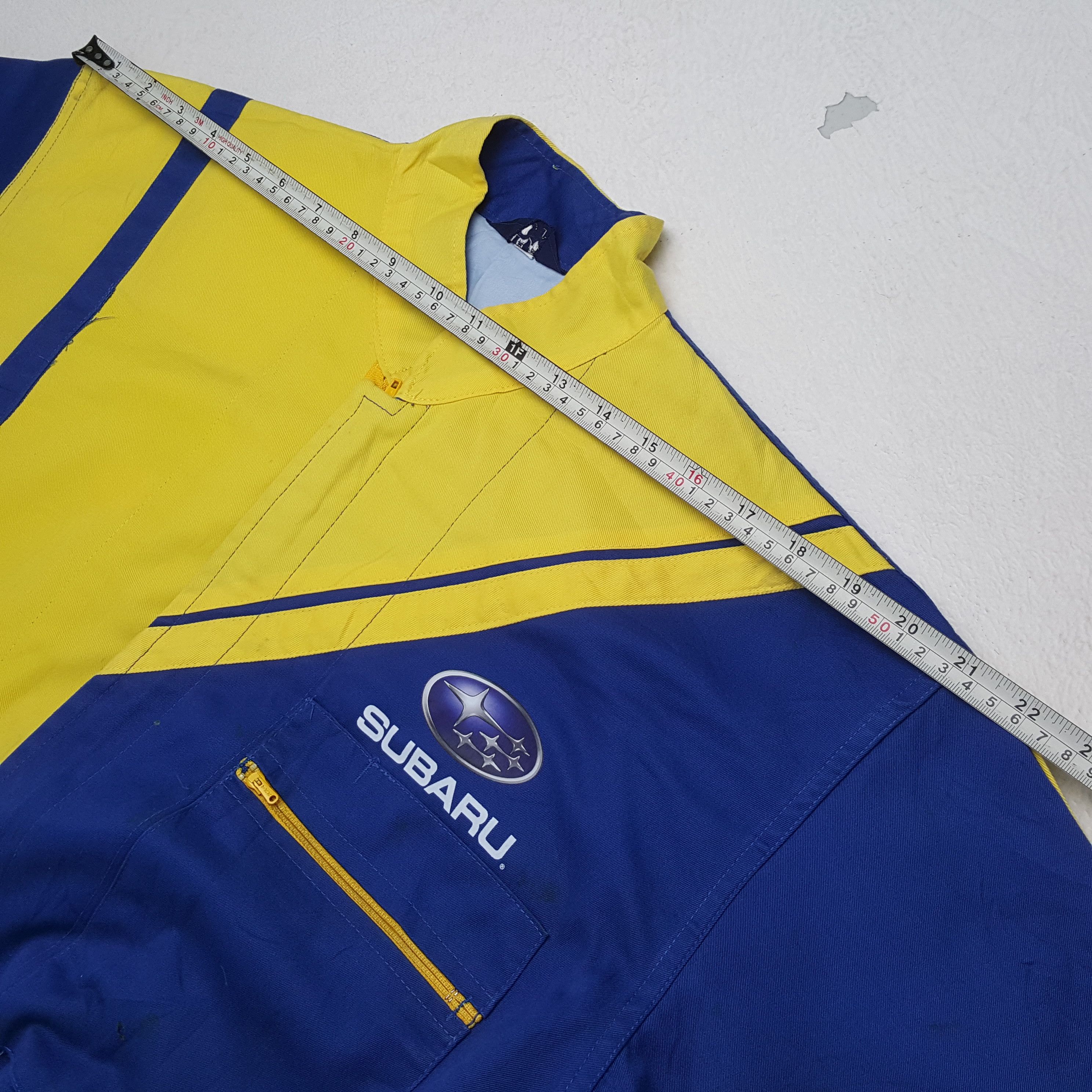 Japanese Brand × Vintage SUBARU Motorsports Custom Art Coverall Jacket Size US M / EU 48-50 / 2 - 9 Thumbnail