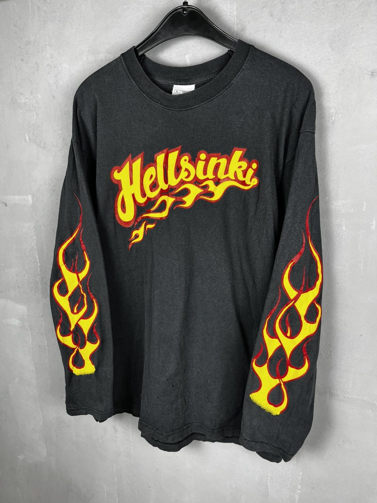 Vintage Hellsinri long sleeve Harley Davidson style Size US L / EU 52-54 / 3 - 2 Thumbnail