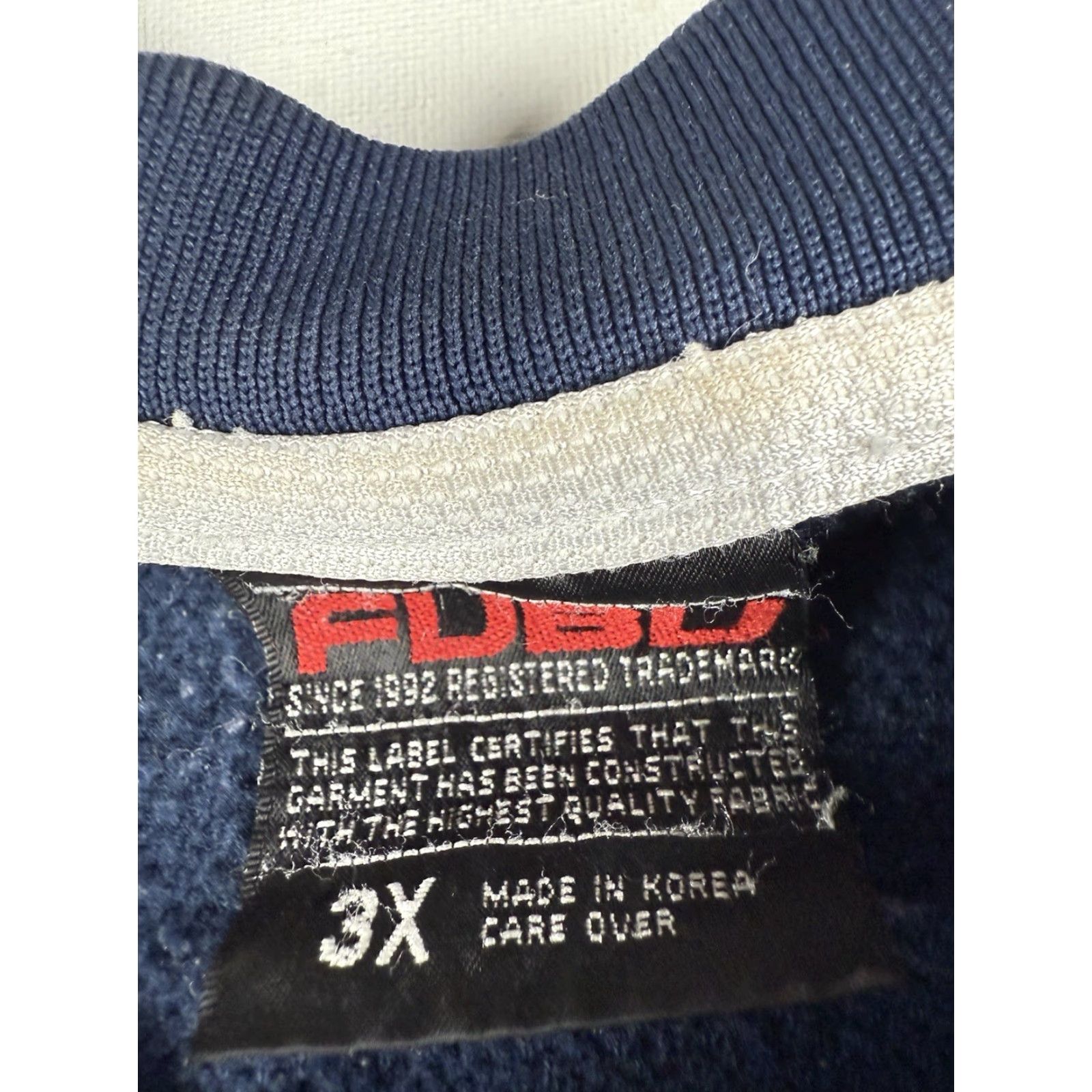 Fubu VINTAGE 90s FUBU Jersey Athletic League Men's 3XL Blue 90s Limited Edition Jersey Men Activewear Size US XXL / EU 58 / 5 - 2 Thumbnail