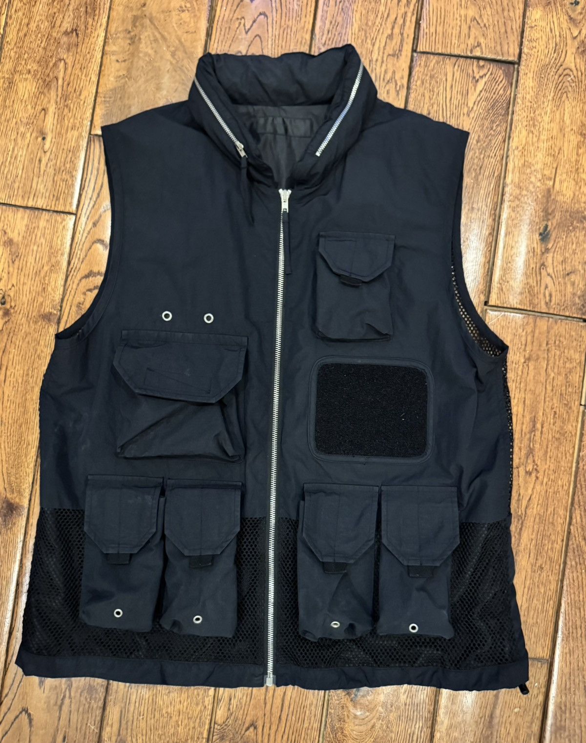 Helmut Lang Helmut Lang Black Tactical Vest Size US M / EU 48-50 / 2 - 14 Thumbnail