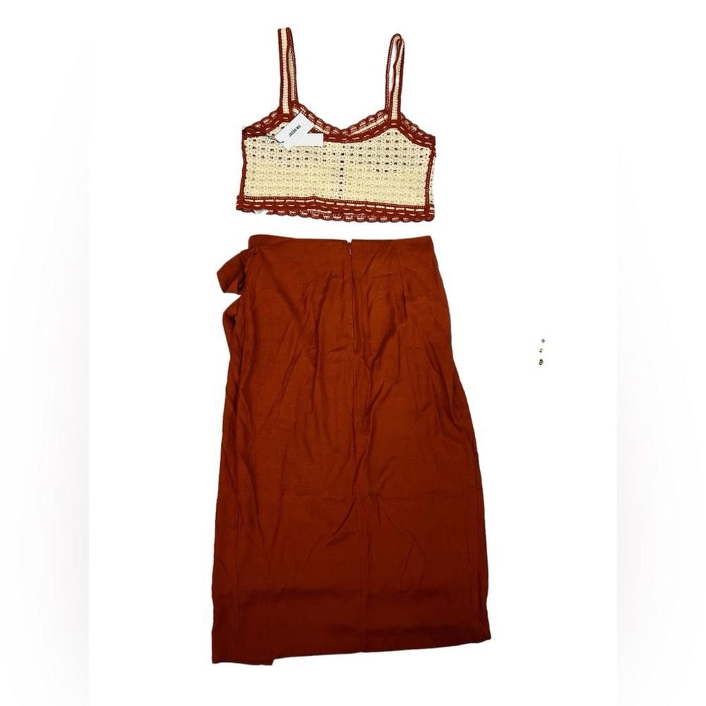 Designer Jason Wu l NWT Linen Blend Crochet Two Piece Dress Size 8/10 |  Grailed