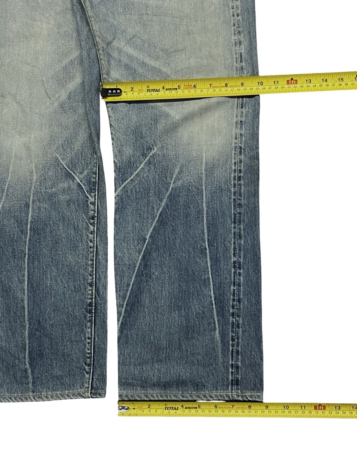 Full Count & Co. Vintage 00s Fullcount 1101-15 Selvedge Japanese Denim -W33 Size US 33 - 21 Thumbnail