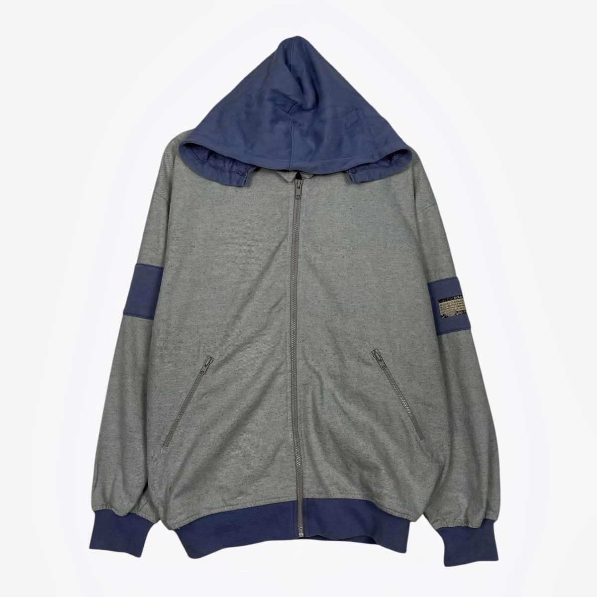Vtg UCLA Zipper Hooded Jacket