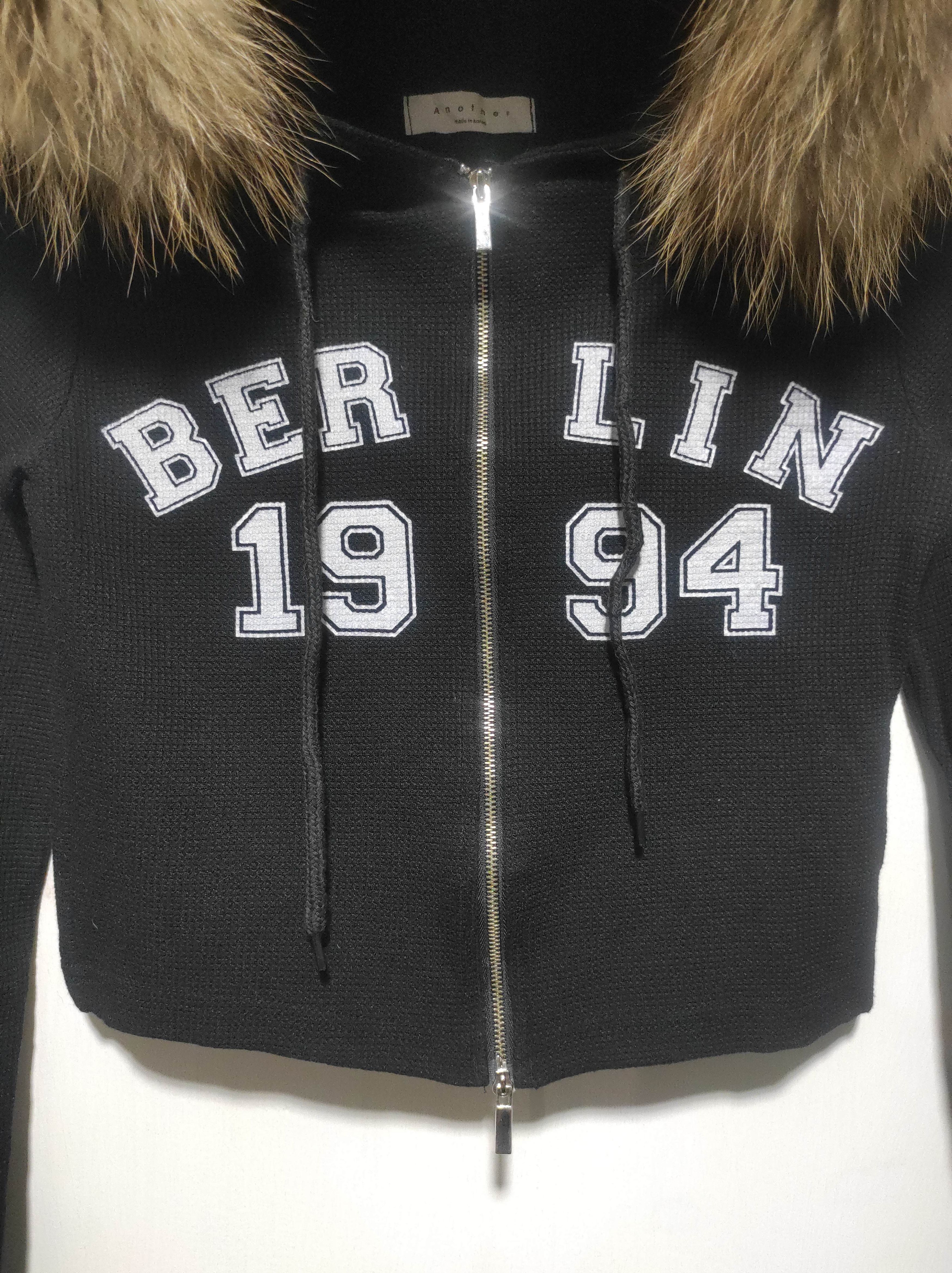 Hysteric Glamour Another Berlin Crop Double Zipper Fur Hoodie LGB style Size XS / US 0-2 / IT 36-38 - 4 Thumbnail
