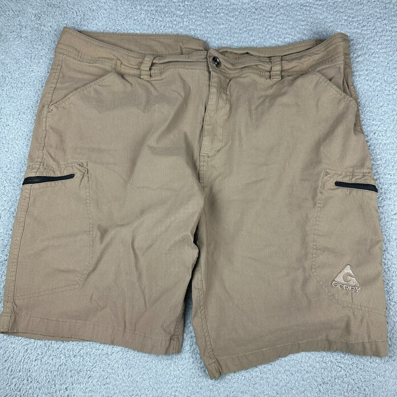 Other Gerry Men Stretch Flat Front Pockets Casual Cargo Shorts 40 Size US 40 / EU 56 - 1 Thumbnail