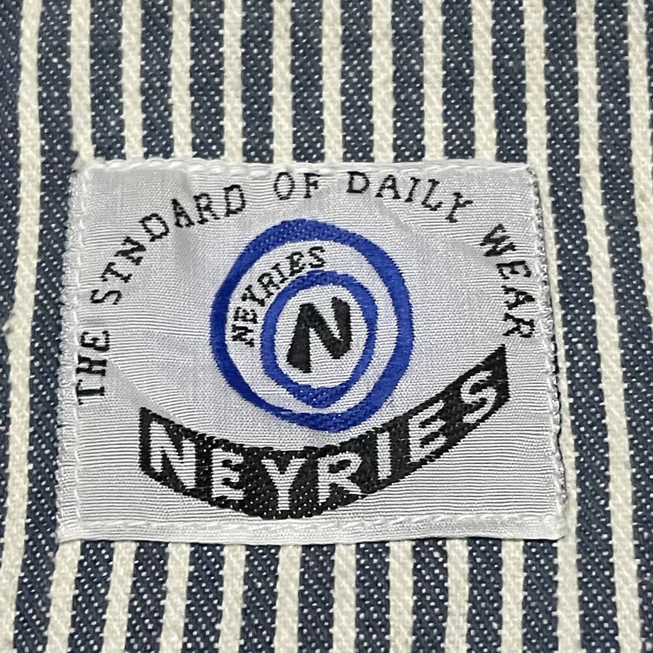 Japanese Brand Vintage Neyries Stripe Hickory Worker Jacket Size US L / EU 52-54 / 3 - 8 Thumbnail