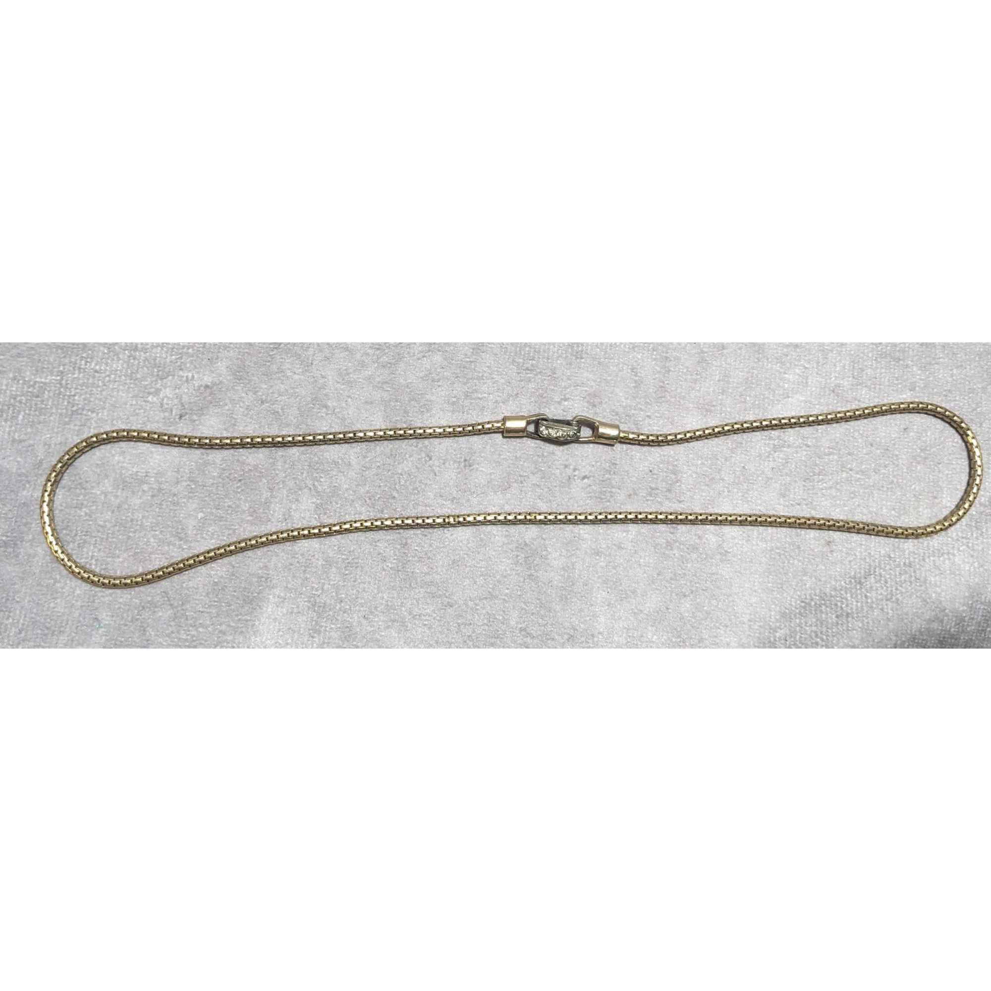 Other Vintage Gold Snake Chain Necklace Size ONE SIZE - 10 Thumbnail