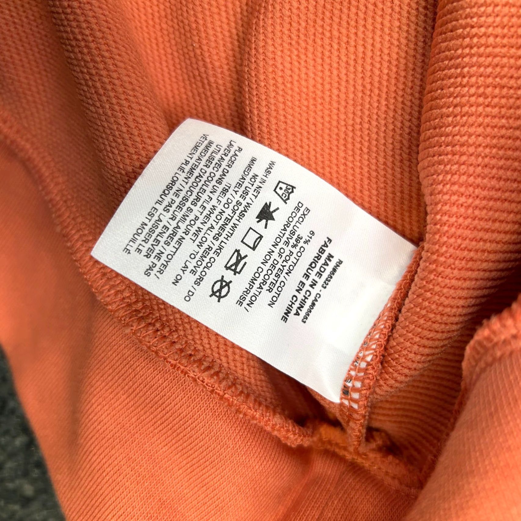 Nike Nike Mens Hoodie M Dri Fit Training Madder Root Orange Rust Big Swoosh Pullover Size US M / EU 48-50 / 2 - 6 Thumbnail