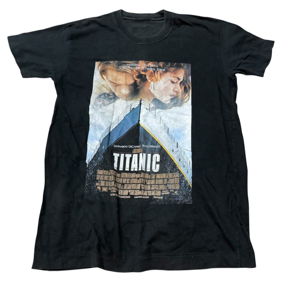 Vintage Vintage 90s Titanic Leonardo DiCaprio Bootleg T Shirt Size US XS / EU 42 / 0 - 1 Thumbnail