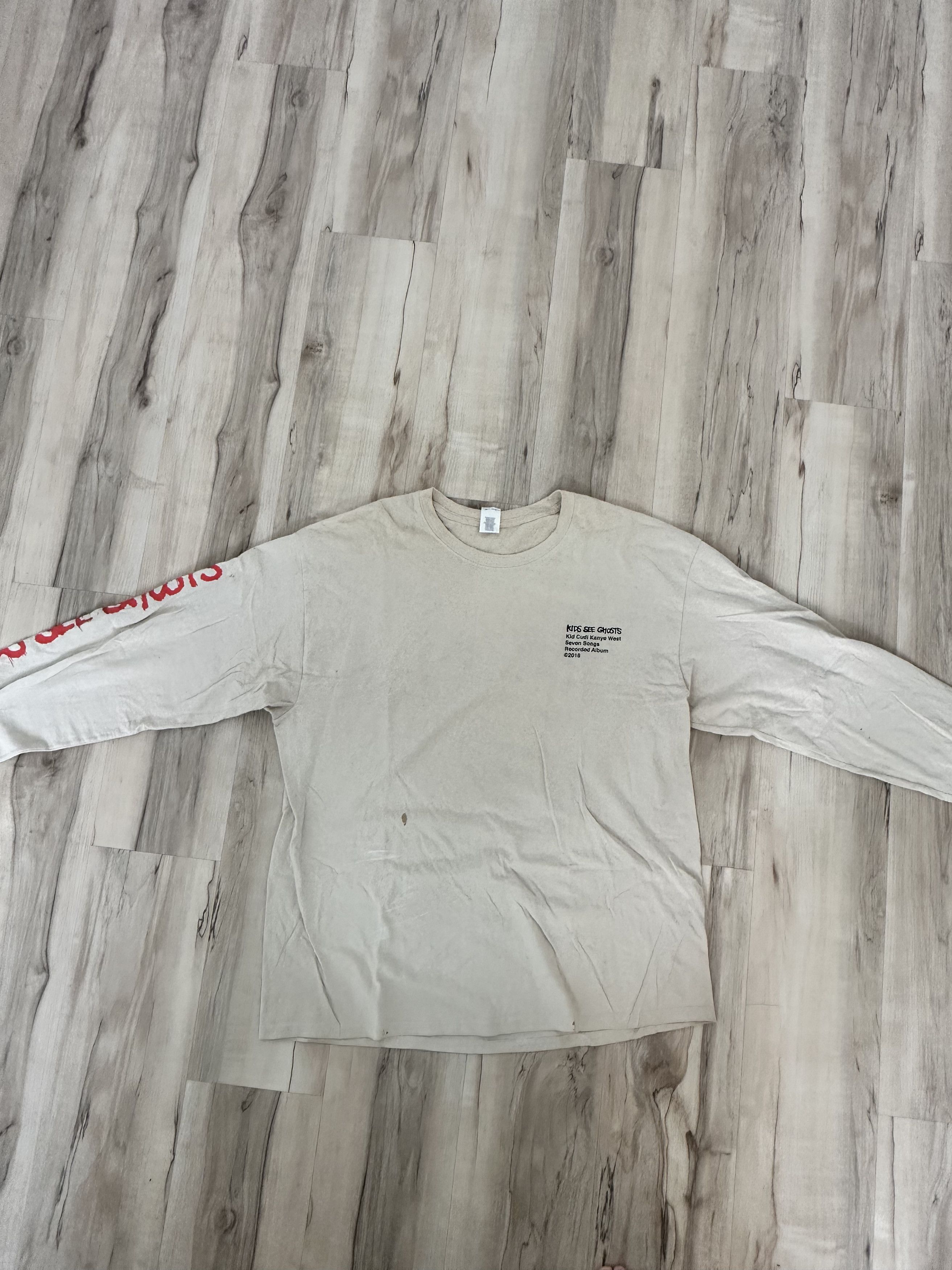Kanye West × Kids See Ghosts × Takashi Murakami 2018 Kids See Ghosts × Kanye West x Murakami Longsleeve – XL Size US XL / EU 56 / 4 - 2 Thumbnail