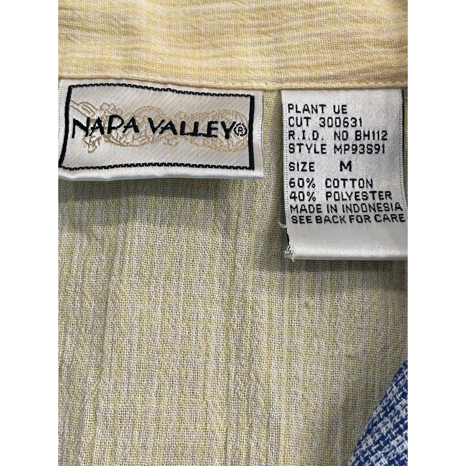 Other Napa Valley Vintage patchwork , parrot buttons 90's top Med Size M / US 6-8 / IT 42-44 - 3 Thumbnail