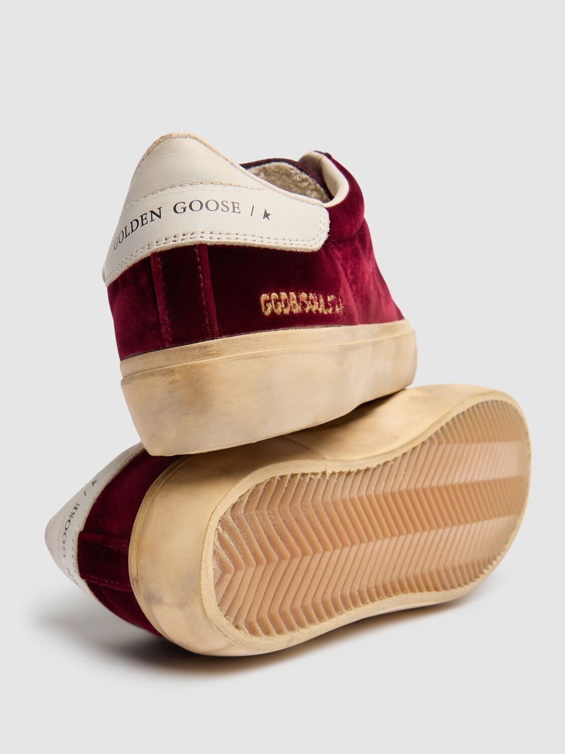 Golden Goose Soul-Star Women's Bordeaux Low Top Sneakers New