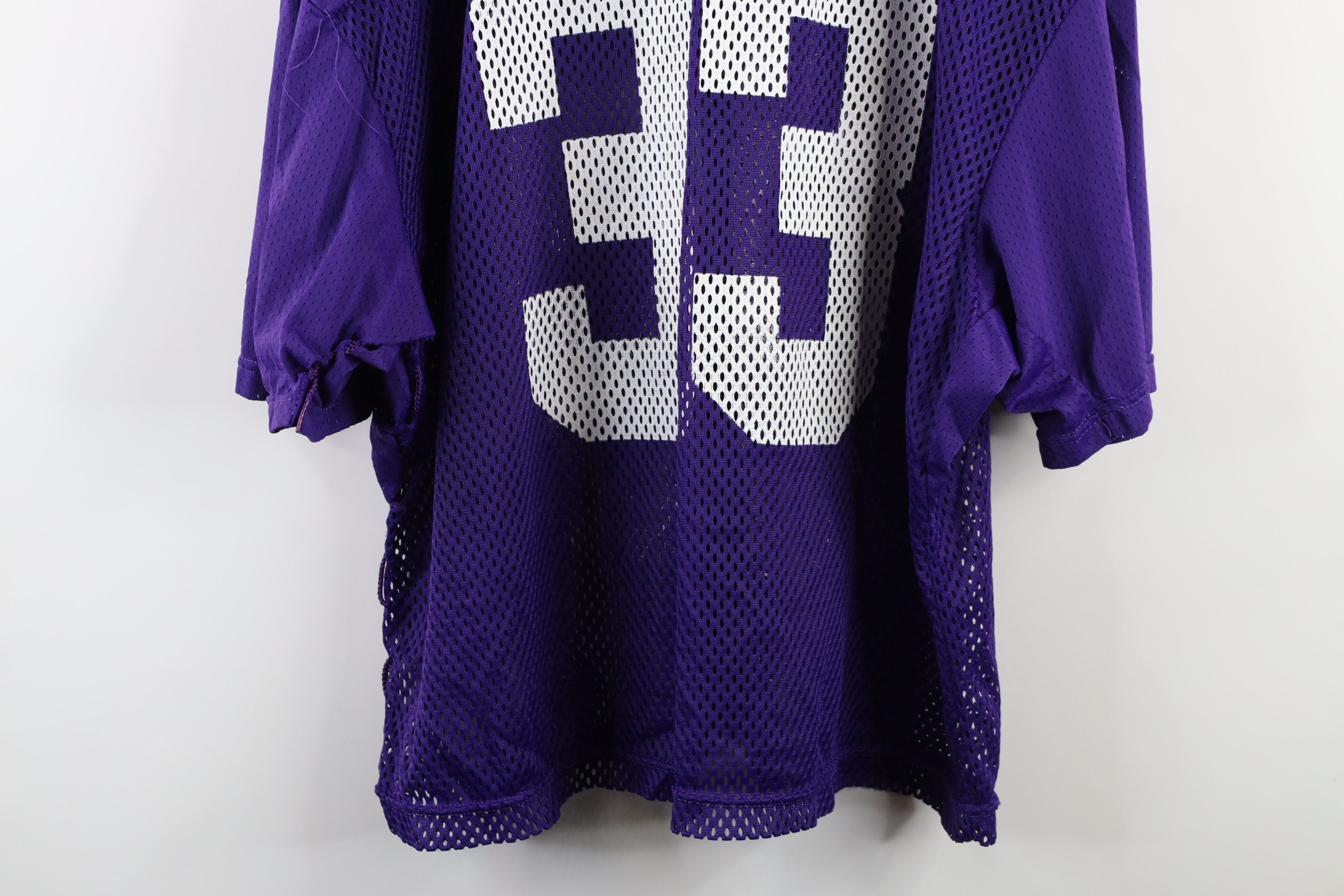 Vintage Vintage 90s Streetwear Cropped Mesh Football Jersey USA Size US XXL / EU 58 / 5 - 14 Thumbnail
