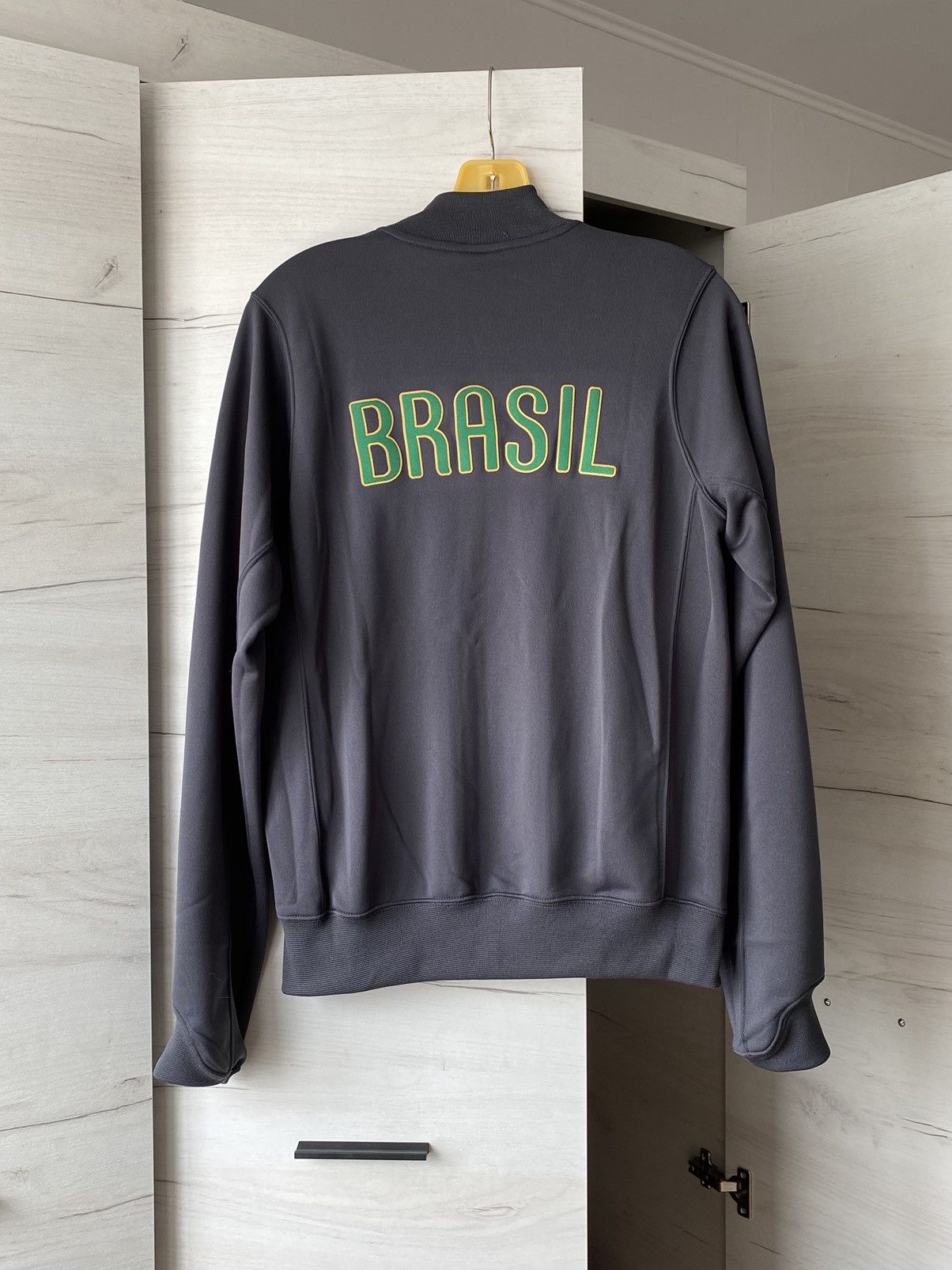 Nike Nike Brazil CBF Track Jacket S Full Zip Retro Football Style Size US S / EU 44-46 / 1 - 3 Thumbnail