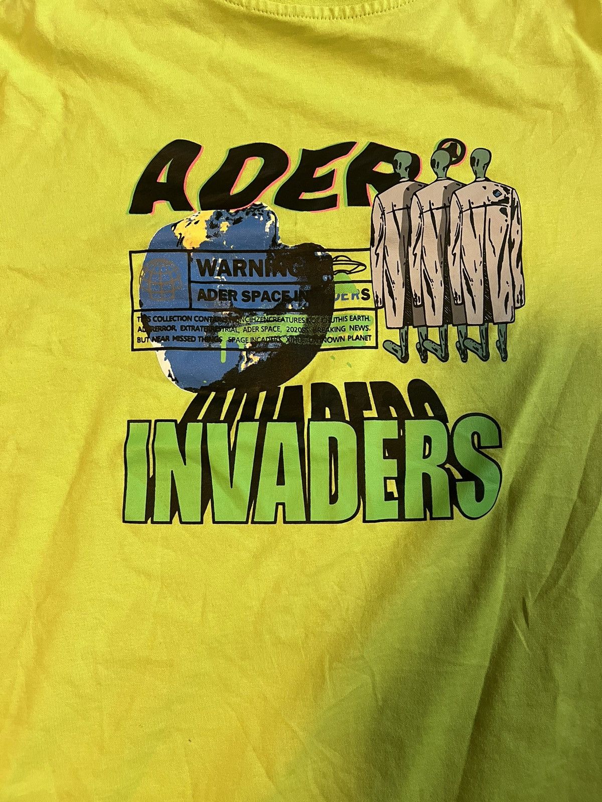 Ader Error Ader Error Invaders T shirt Size US M / EU 48-50 / 2 - 3 Thumbnail